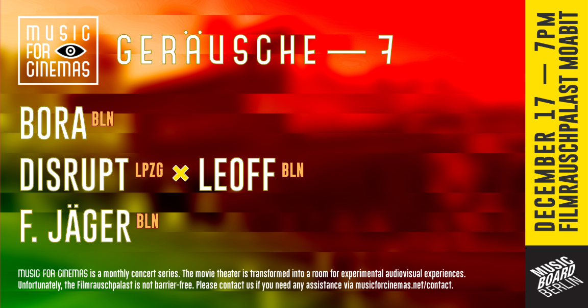 Ger&auml;usche #7 flyer